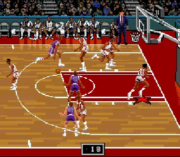 NBA Showdown (USA) (Beta) screen shot game playing